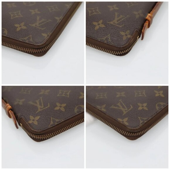 LOUIS VUITTON Monogram Organizer De Voyage Travel Case M60120 LV Auth 139687 - Picture 15 of 16